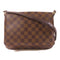 LOUIS VUITTON LV GHW Musette Tango Shoulder Crossbody Bag Damier Brown