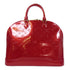 LOUIS VUITTON LV GHW Alma GM Handbag M93596 Vernis Red