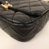 CHANEL CC GHW Chain Shoulder Bag AS3206 Lambskin Leather Black
