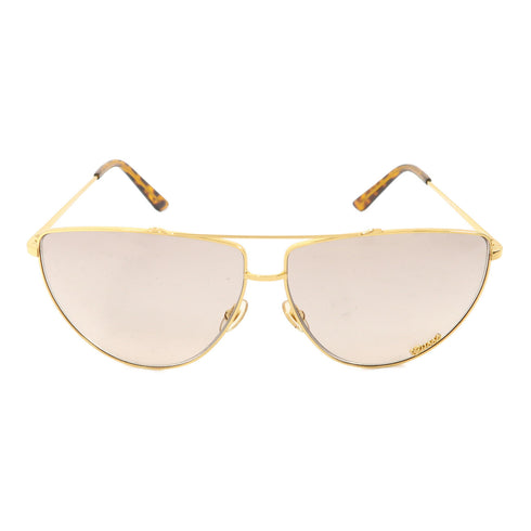 GUCCI GG Sunglasses Metal/PVC Grey