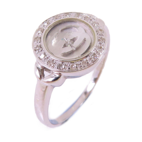 Fine Jewelry Verde Diamond Ring US#6 Ring 18K White Gold