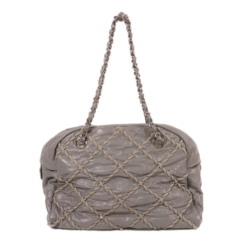 CHANEL CC SHW Chain Shoulder Bag Calfskin Leather v6