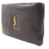 SAINT LAURENT YSL GHW Coin Case Lambskin Leather
