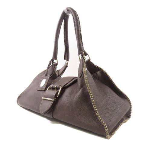 FENDI SHW Shoulder Bag Calfskin Leather