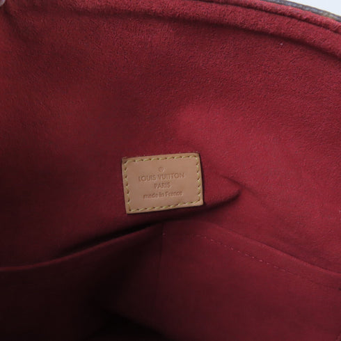 LOUIS VUITTON LV GHW Gaia Shoulder Bag M41620 Monogram Brown Red