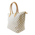 LOUIS VUITTON LV GHW Saleya MM Tote Bag Shoulder Bag N51186 Damier Azur White
