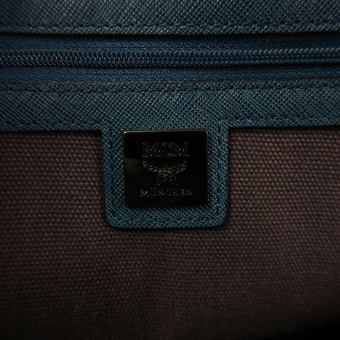 MCM SHW Backpack Rucksack Leather Black