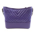 CHANEL CC GHW SHW Gabrielle Chain Shoulder Bag Calfskin Leather Purple