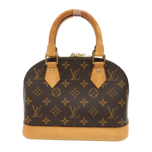 LOUIS VUITTON LV GHW Alma BB 2 Way Shoulder Bag Handbag M53152 Monogram Brown v1