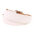 HERMES PHW Etriviere Bracelet Bangle Evercolor Leather White