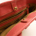 Miu Miu GHW Handbag Straw Leather Beige Pink
