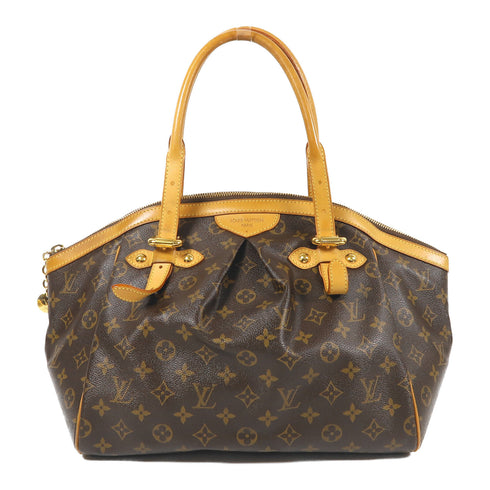 LOUIS VUITTON LV GHW Tivoli GM Shoulder Bag M40144 Monogram Brown v3
