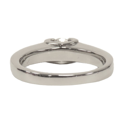 CARTIER 0.45ct Diamond Ring Cartier#50 US#6 PT950 Platinum
