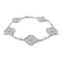 Van Cleef & Arpels Vintage Alhambra Bracelet VCARA41500 18K White Gold/Diamond