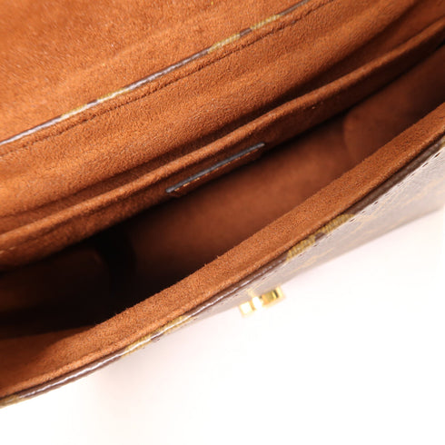 LOUIS VUITTON LV GHW Locky BB 2 Way Shoulder Bag M44654 Monogram Brown