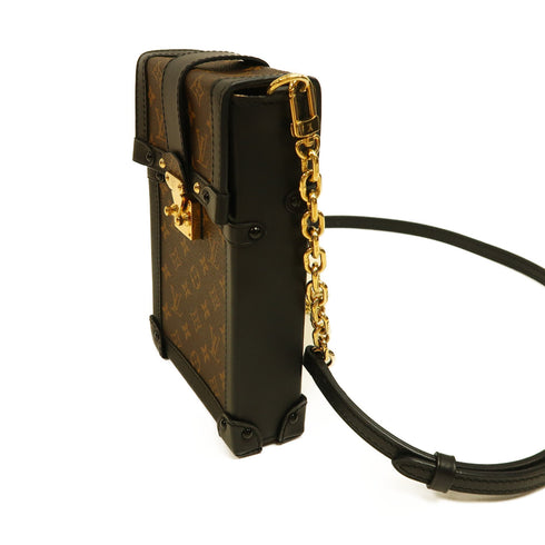 LOUIS VUITTON LV GHW Po Truck Vert Shoulder Bag Monogram M63913 Brown