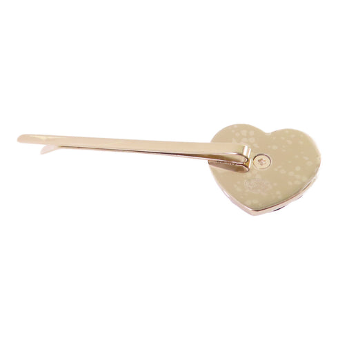 CHANEL Barrette Hair Clip B22/K Metal PVC