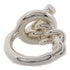 HERMES Croisette Ring 925 Sterling Silver US#4.5