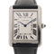 CARTIER Tank Solo Quartz Watch WSTA0028 Stainless Steel White
