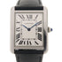 CARTIER Tank Solo Quartz Watch WSTA0028 Stainless Steel White