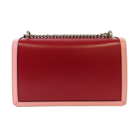 GUCCI GG Dionysus Shoulder Bag 400249 Calfskin Leather Pink/Red