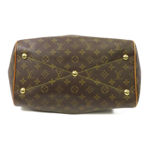 LOUIS VUITTON LV GHW Tivoli GM Shoulder Bag M40144 Monogram Brown v11