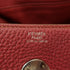 HERMES PHW Lindy 30 2 Way Shoulder Bag Handbag Clemence Leather Red v1