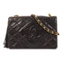 CHANEL CC GHW Vintage Chain Shoulder Bag Lambskin Leather