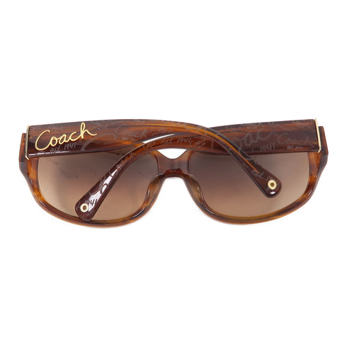 COACH Sunglasses PVC Brown