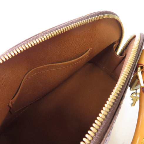 LOUIS VUITTON LV GHW Alma BB 2Way Shoulder Hand Bag Monogram M46990 Brown