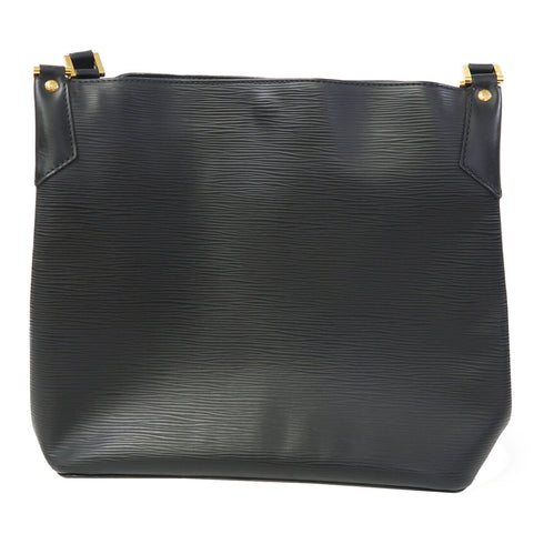 LOUIS VUITTON LV GHW Mandard MM Shoulder Bag M58892 Epi Leather Black