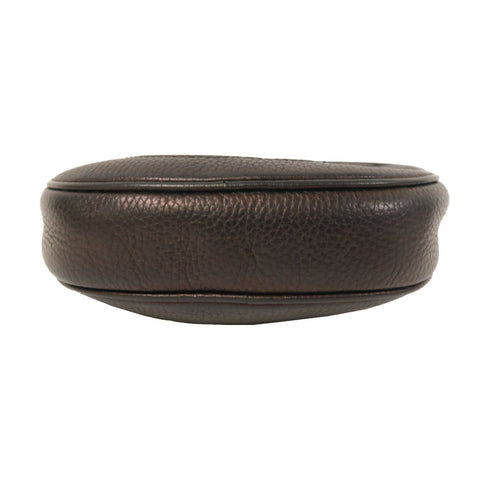 GUCCI GG GHW Chain Shoulder Bag 353965 Calfskin Leather Brown