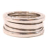 BVLGARI B-zero Ring US#6/Bvlgari#53 18K Platinum Silver