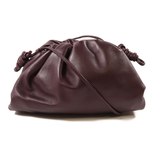 BOTTEGA VENETA BV GHW Mini Pouch Shoulder Bag 585852 Leather