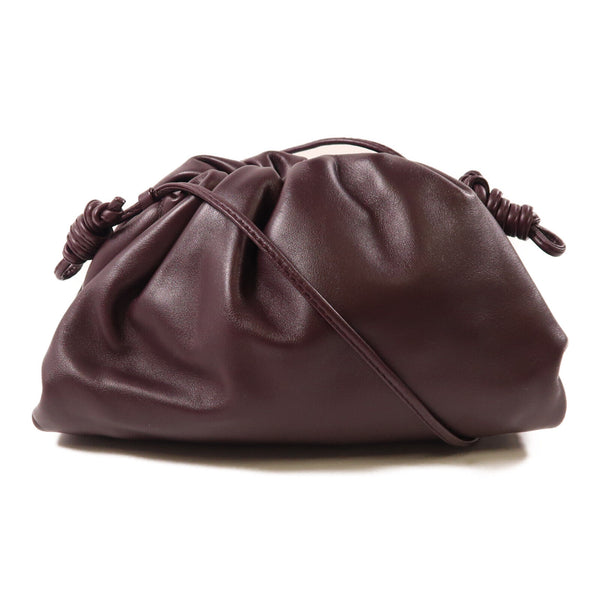 BOTTEGA VENETA BV GHW Mini Pouch Shoulder Bag 585852 Leather