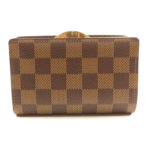 LOUIS VUITTON LV GHW Portefeuille Viennois Wallet N61674 Damier Brown