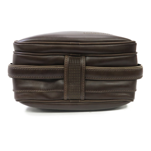 LOUIS VUITTON LV GHW Bequia Trotter GM Handbag M95322 Leather Brown