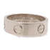 CARTIER Love Ring B4084700 18K White Gold Cartier#52 US#6