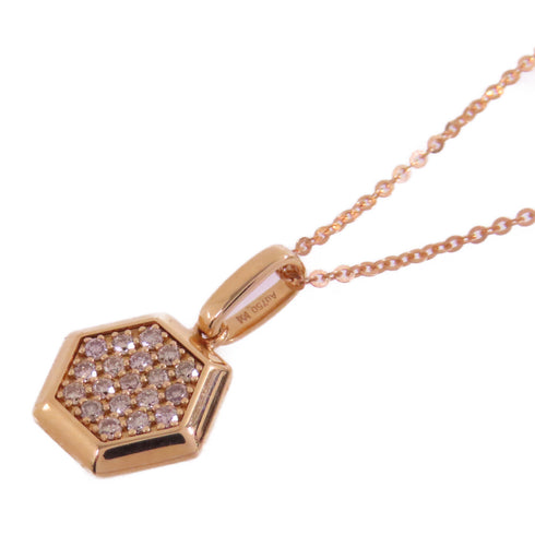JEWELRY Diamond Necklace 18K Rose Gold v1