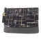 CHANEL CC GHW Clutch Calfskin Leather/Tweed Black