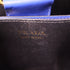 PRADA GHW Panier Saffiano 2 Way Shoulder Handbag 1BA212 Calfskin Leather Blue