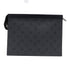 LOUIS VUITTON LV SHW Pochette Voyage MM Clutch M69535 Monogram Grey/Black