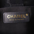 CHANEL Quilted CC GHW Bucket Tote Bag Handbag Calfskin Leather Black/Brown