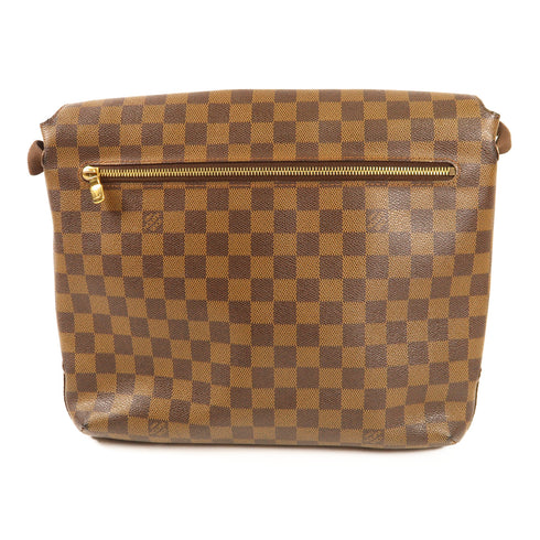 LOUIS VUITTON LV Brooklyn MM Shoulder Messenger Bag N51211 Damier Brown