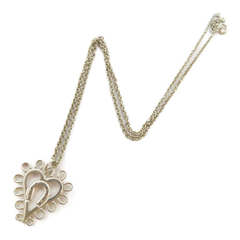 HERMES Necklace 925 Sterling Silver