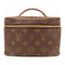 LOUIS VUITTON LV GHW Nice Mini Vanity Bag HandBag M44495 Monogram Brown