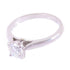 CARTIER 0.55ct Diamond Engagement Ring US#4.25 Cartier#48 PT950 Platinum