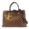 LOUIS VUITTON LV GHW Riverside 2 Way Bag N40050 Damier Ebene Brown/Black