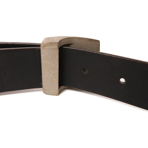LOUIS VUITTON LV SHW Belt Taiga Leather Brown