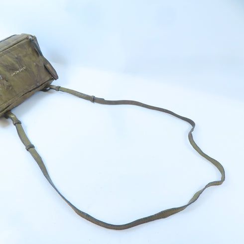 GIVENCHY GHW Shoulder Bag Calfskin Leather Brown